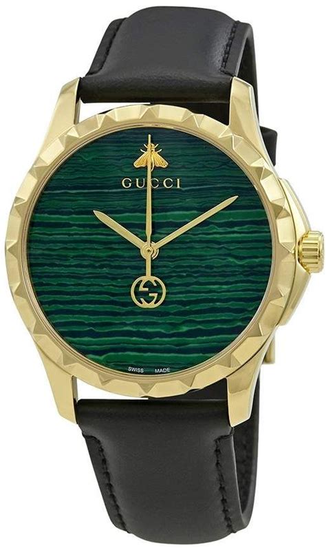 Gucci watch green face